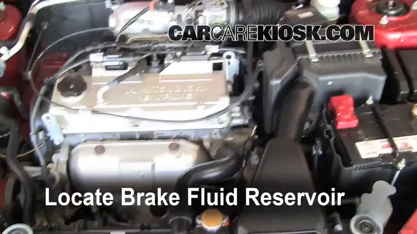 2005 Mitsubishi Lancer ES 2.0L 4 Cyl. Brake Fluid